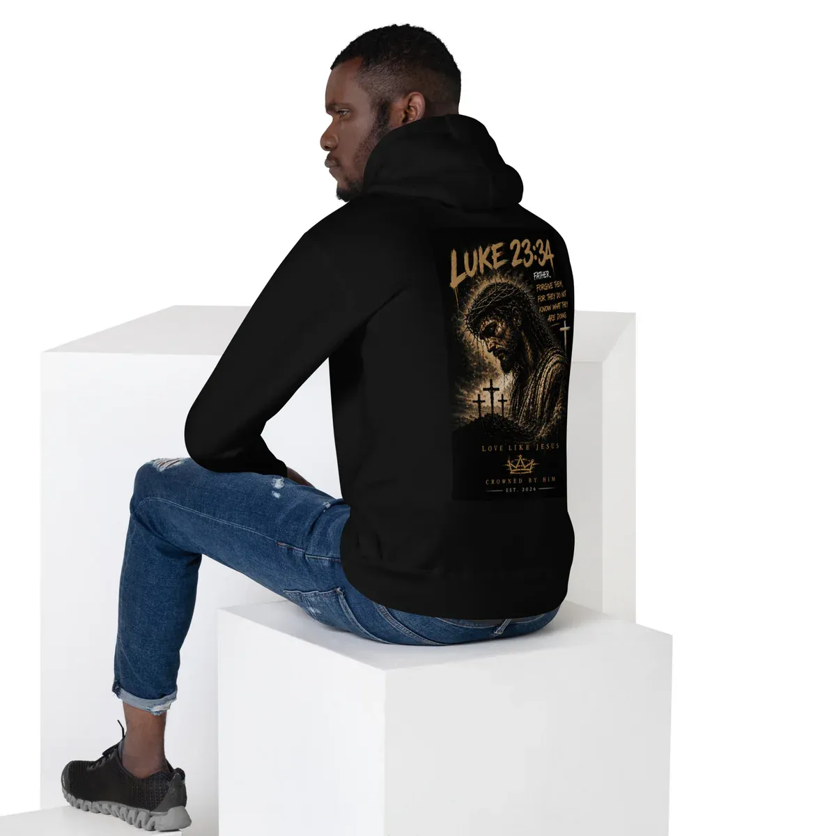 Father forgive them Hoodie - Image 14