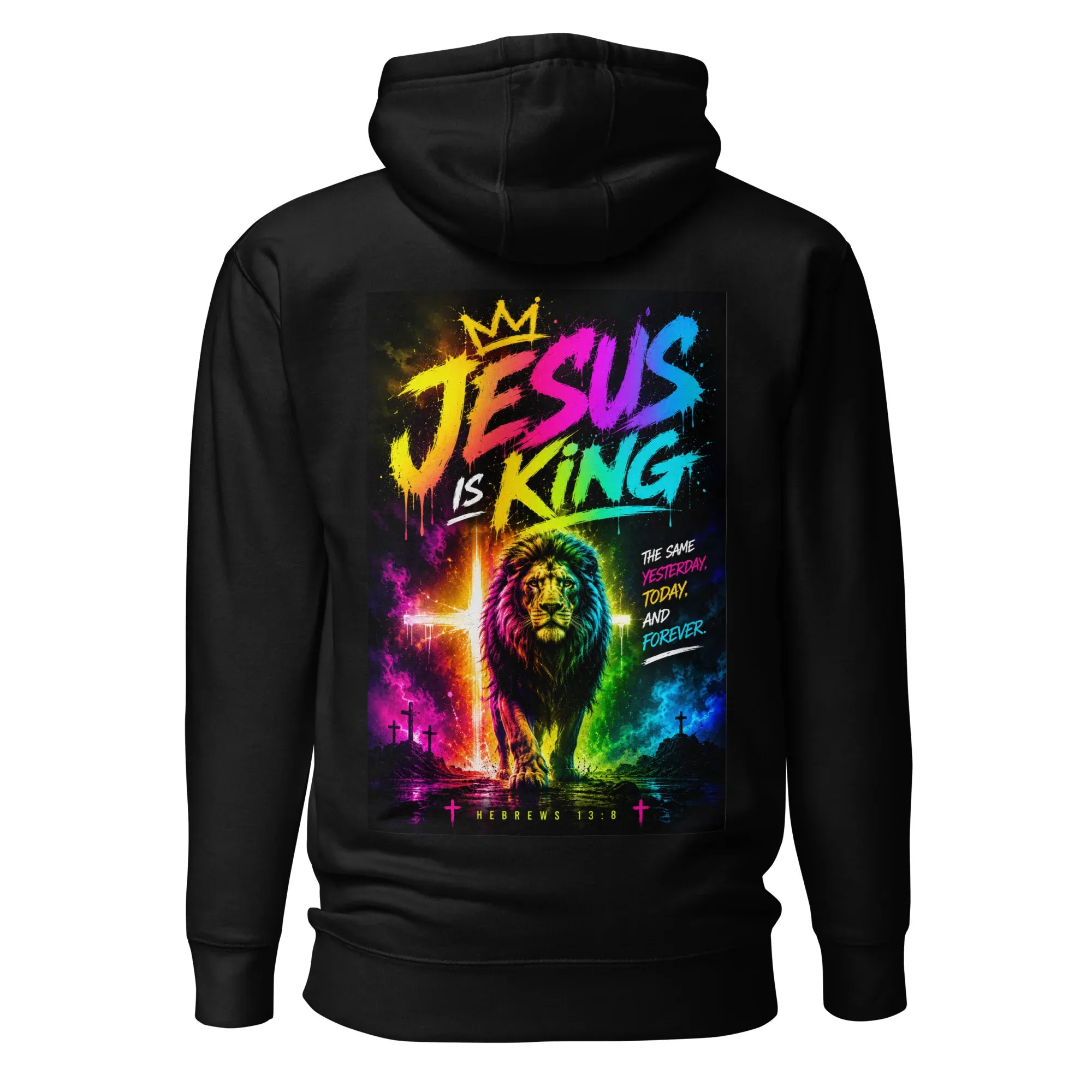 Jesus Is King Hoodie - Image 2