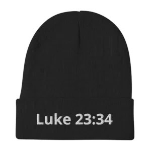 Luke 23:34 Beanie