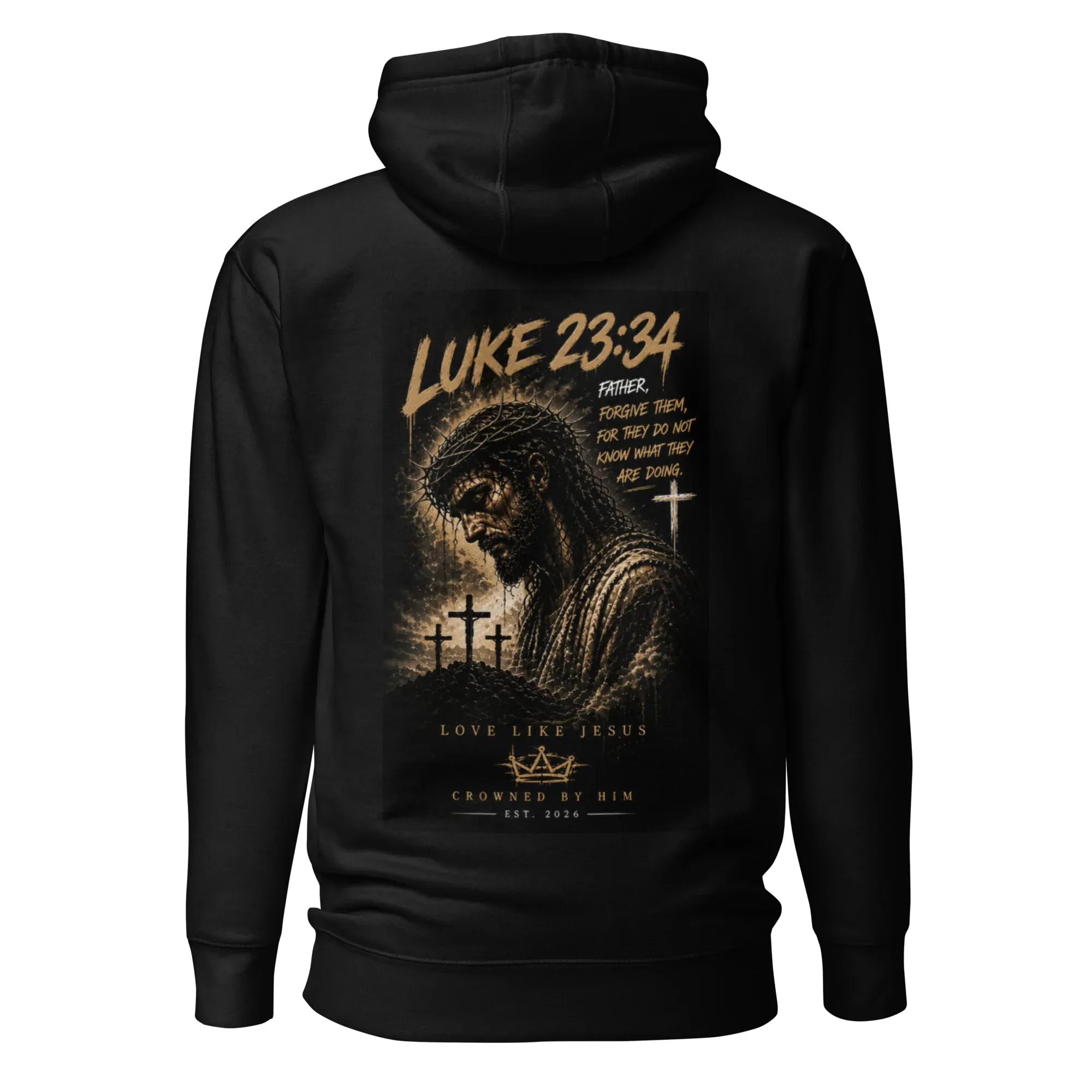 Father forgive them Hoodie - Image 4